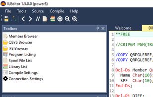 ILEditor screenshot 1