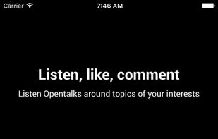 Opentalk FM screenshot 1