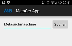 MetaGer screenshot 1