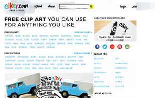 clker.com screenshot 1