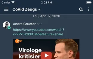 Rich Media Chat with built-in Video Player and Media Viewer