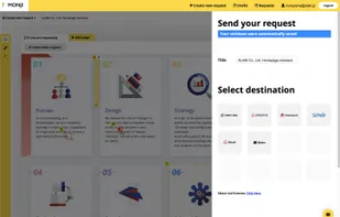 Share your feedback as a link, or by connecting MONJI to your favorite task management and chat tools!