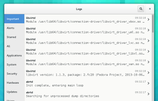 Logs screenshot 1