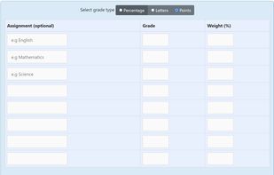 Grade Calculator