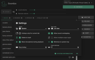 ... and all of the powerful settings options of the original desktop app.
