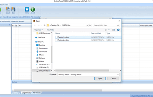 MailConverterTools MBOX Converter screenshot 1