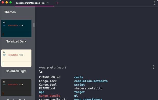 Warp Terminal: Warp is a blazingly fast, Rust-based terminal that makes ...