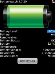 Battery Level & Voltage