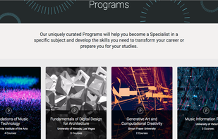 Kadenze screenshot 1