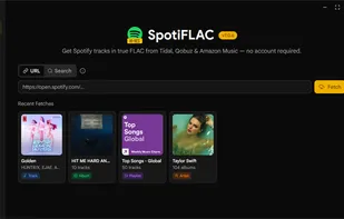 SpotiFLAC screenshot 1