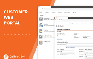 The Customer Web Portal makes order entry fast and easy for your customers and gives them a place to track orders and pay invoices.
