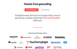 Geocodio screenshot 1