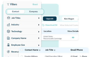 ReachStream's Filters help you find the right people, faster and improve your targeting, increasing your ROI.