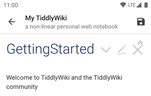 Tiddloid screenshot 1