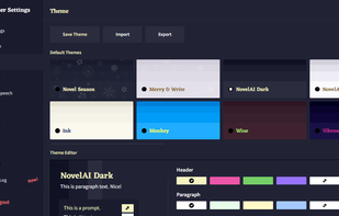 Make use of our theme presets or create your own fully customizable theme.   