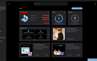 Lenovo Vantage screenshot 1
