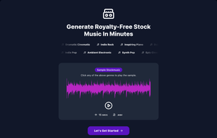 Create AI Stock Music