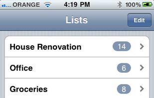 gTasks HD screenshot 1