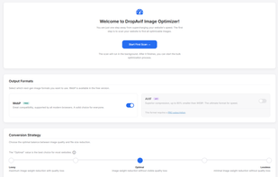 DropAVIF screenshot 1