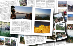 Some example page layouts.