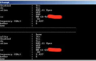 WirelessNetConsole screenshot 1