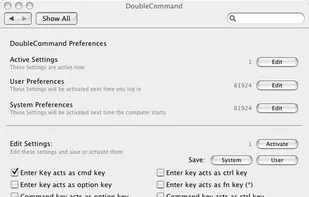 DoubleCommand Preference Pane