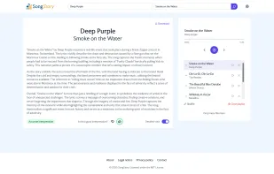 SongStory screenshot 1