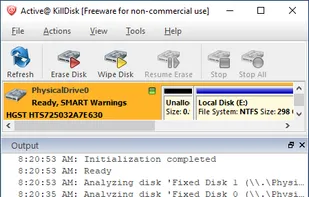 Active@ KillDisk screenshot 1