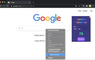 Random Generator - Browser Extension screenshot 1