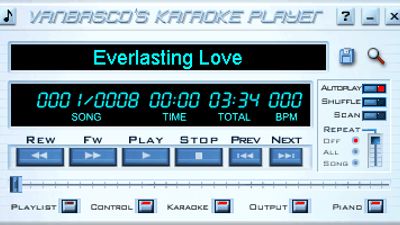 vanBasco&#39;s Karaoke Player screenshot 1