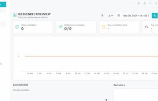 Vitay reference checking dashboard