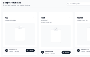 Online Badge Designer screenshot 1