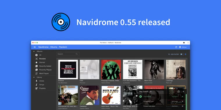Navidrome 0.55 brings multi-artist albums, enhanced metadata, album versions, and more image