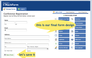 MachForm screenshot 2