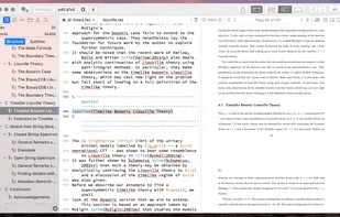 Sync between editor and PDF