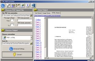Convert PDF to Html