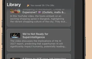 Esse: AI Video Summarizer screenshot 1