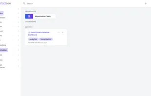 Use filters to quickly find links to documents your team has shared