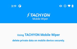 TACHYON Mobile Wiper screenshot 1