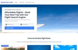 Skysonar.com screenshot 1