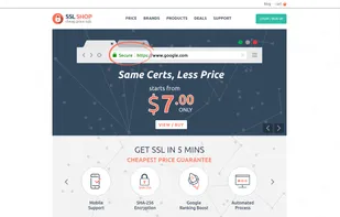 Cheap SSL Shop - HomePage