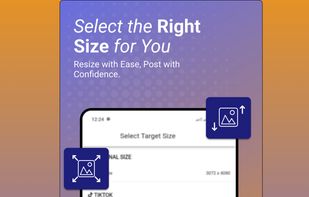 Select social media export easily