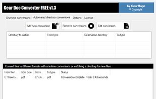 Gear Doc Converter screenshot 1