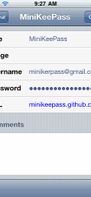 MiniKeePass screenshot 3