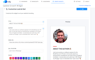 Create embed-able growth widgets. Convert your website visitors to Facebook Subscribers. Segment them automatically based on the page they subscribed from