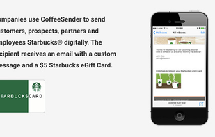 CoffeeSender screenshot 2