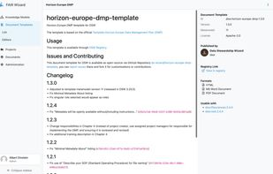 Document Template Detail