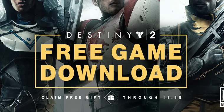 Destiny 2 is free to download and keep forever from November 2–18, 2018 image