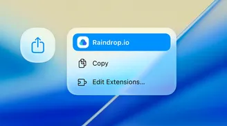 Raindrop.io launches macOS Share Extension for seamless bookmarking image