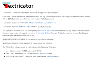 Textricator screenshot 3